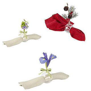 Napkin Rings With Bud Vases: Love It or Hate It? Napkin Rings With Bud Vases: Love It or Hate It?