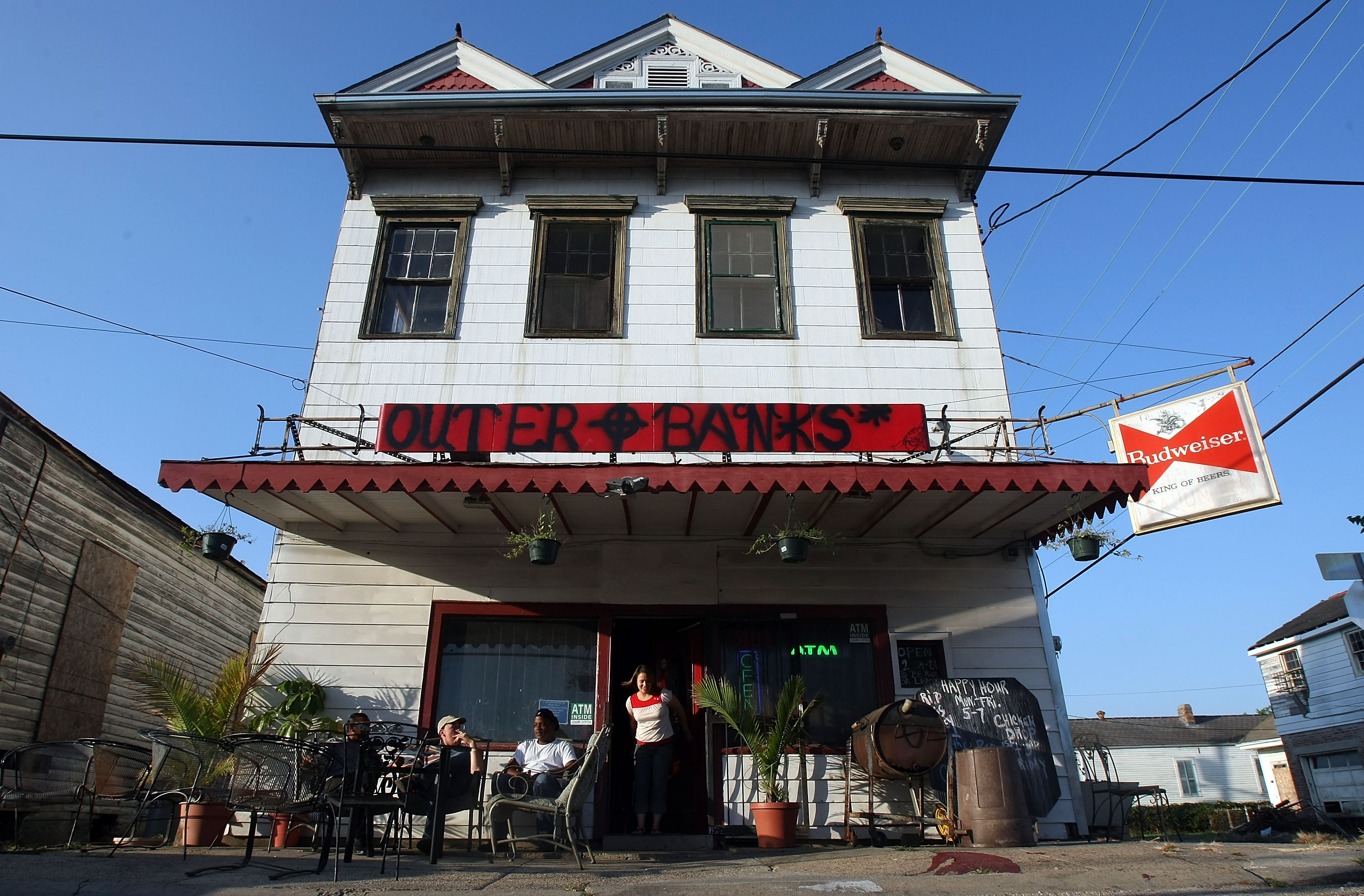 A bar next to Charity Hospital in New Orleans, Louisiana. A bar next to Charity Hospital in New Orleans, Louisiana.