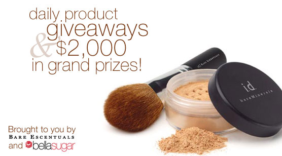 Write Product Reviews and Win Bare Escentuals Prizes! Write Product Reviews and Win Bare Escentuals Prizes!