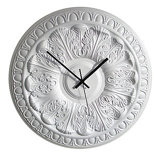 Desire/Acquire: Ceiling Medallion Clock Desire/Acquire: Ceiling Medallion Clock