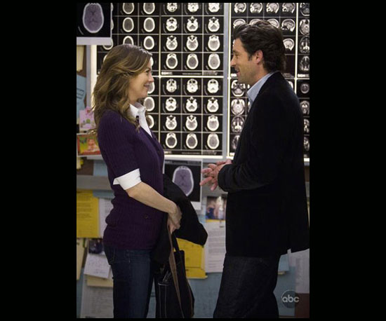 Meredith And Derek Grey S Anatomy Eight Great Recent Tv Engagements Popsugar Entertainment