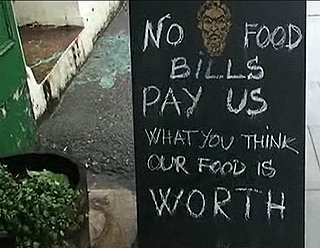 At One London Restaurant, the Bill Is up to You At One London Restaurant, the Bill Is up to You