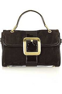 Guess Who Designed This Fierce Buckled Handbag? Guess Who Designed This Fierce Buckled Handbag?
