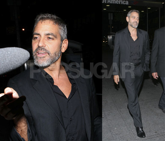 George Clooney Has Boys Night Out At Nobu George Clooney Has Boys Night Out At Nobu