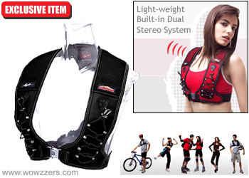 Hands-Free Ears-Free Soundwalk MP3 Player Vest Hands-Free Ears-Free Soundwalk MP3 Player Vest