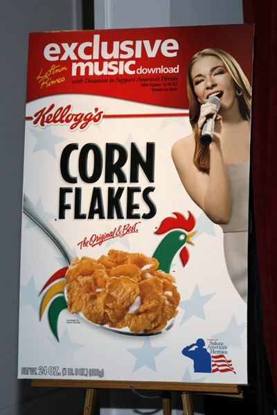 LeAnn Rimes Gets Her Own Cereal Box LeAnn Rimes Gets Her Own Cereal Box