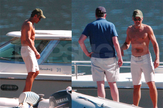 Topless Clooney Raises $5.5 Million for Darfur Topless Clooney Raises $5.5 Million for Darfur
