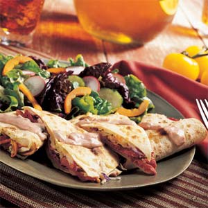 Fast & Easy Dinner: Reuben Quesadillas Fast & Easy Dinner: Reuben Quesadillas