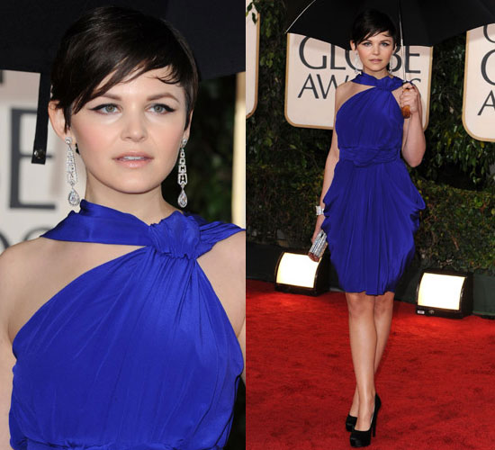 Ginnifer Goodwin In Vionnet At 2010 Golden Globes Awards Popsugar Fashion