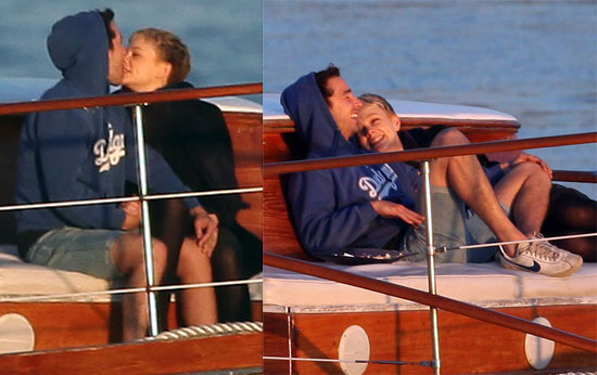 Photos Of Shia Labeouf And Carey Mulligan Kissing On A Boat On Valentine S Day Popsugar Celebrity