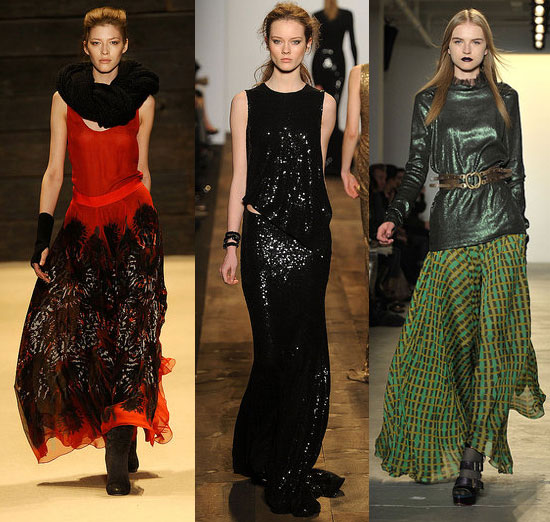 Fall 2010 New York Fashion Week Trend: Long Skirts | POPSUGAR Fashion