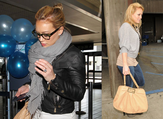 Photos of Hilary Duff Carrying a Fendi Bag as She Runs Errands in LA ...