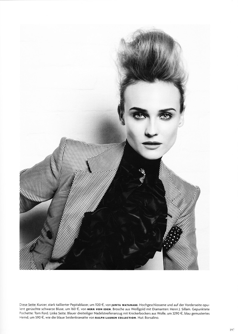 Diane Kruger for Vogue Germany 2010 April Issue | POPSUGAR Fashion