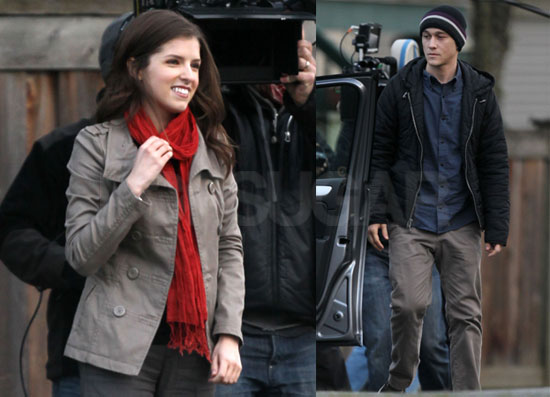 Photos Of Anna Kendrick And Joseph Gordon Levitt Filming In Vancouver Popsugar Celebrity