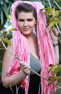 Hair Extensions Made of Yarn | POPSUGAR 