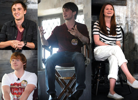 Pictures Of Harry Potter Cast At Wizarding World Press Conf Bonnie Wright Daniel Radcliffe Rupert Grint Tom Felton 2010 06 20 16 30 05 Popsugar Celebrity Australia