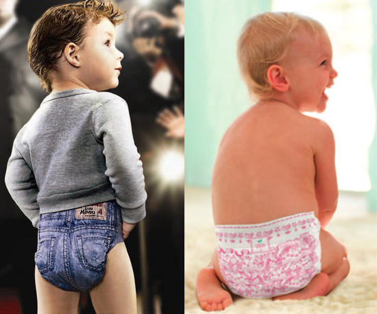 Huggies and Pampers Designer Diapers 