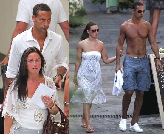 Pictures Of Rio Ferdinand Shirtless With Wife In South Of France Popsugar Celebrity Uk