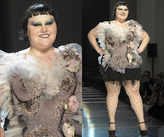 Photos of Beth Ditto on the Catwalk at Jean for Spring 2011 | POPSUGAR Fashion UK