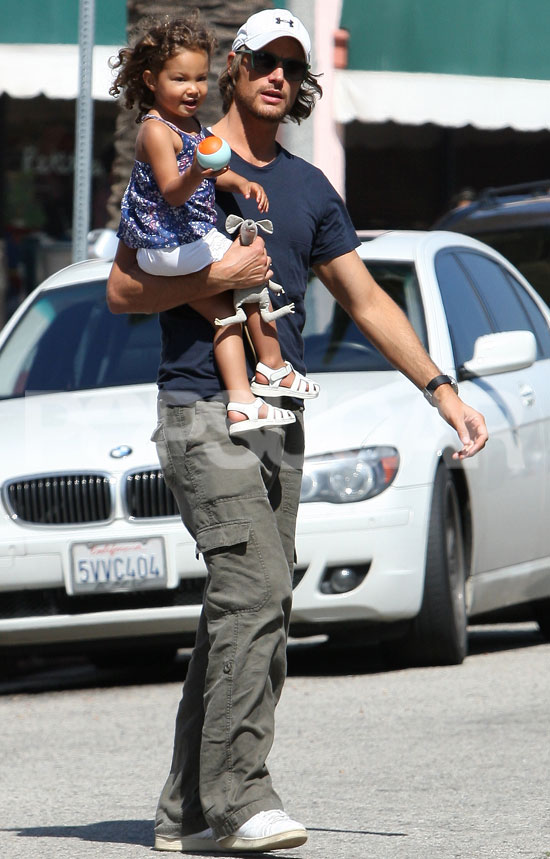 Pictures of Gabriel Aubry and Nahla in LA | POPSUGAR Celebrity