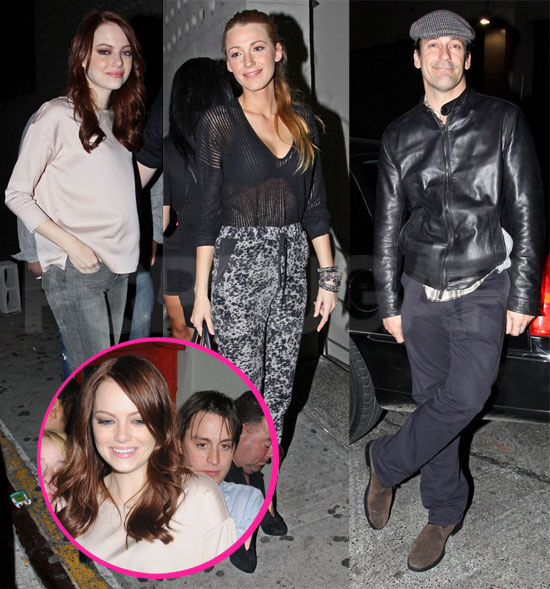 Pictures of Emma Stone and Kieran Culkin at the SNL Afterparty ...