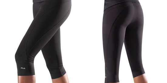 fila capri workout pants