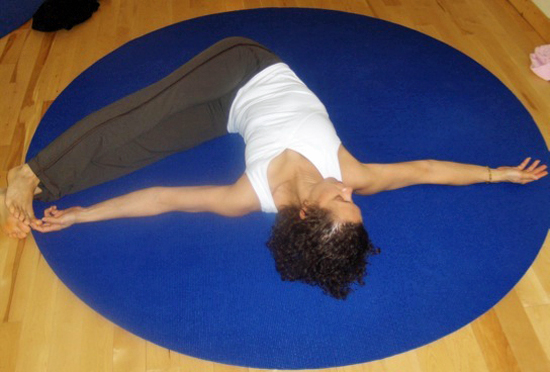 circular exercise mat