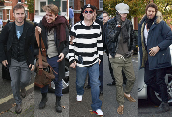 Pictures of Take That Robbie Williams, Mark Owen, Gary Barlow, Jason ...