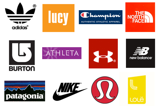 Fitness Brand Logos