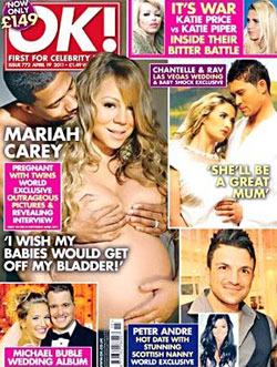 Mariah Carey Pregnant Nude - Pregnant Mariah Carey and Nick Cannon Nude Pictures | POPSUGAR Celebrity