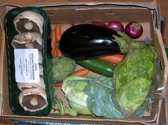 organic vegetable delivery