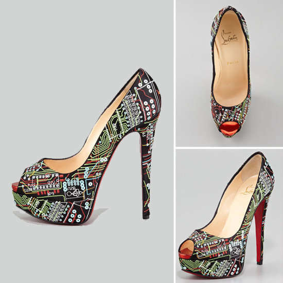 Lady Peep Geek Shoe by Christian Louboutin | POPSUGAR Tech