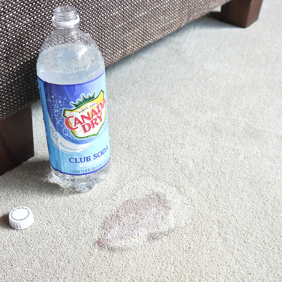 How do you remove red wine from carpet?