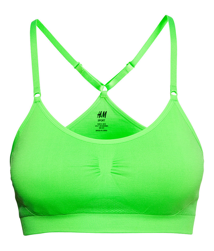 H&M Sports Bra | 10 Sports Bras Too Cute to Cover Up | POPSUGAR Fitness