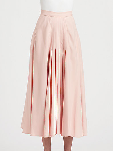 Jessica Alba Wearing a Pink Skirt | POPSUGAR Fashion