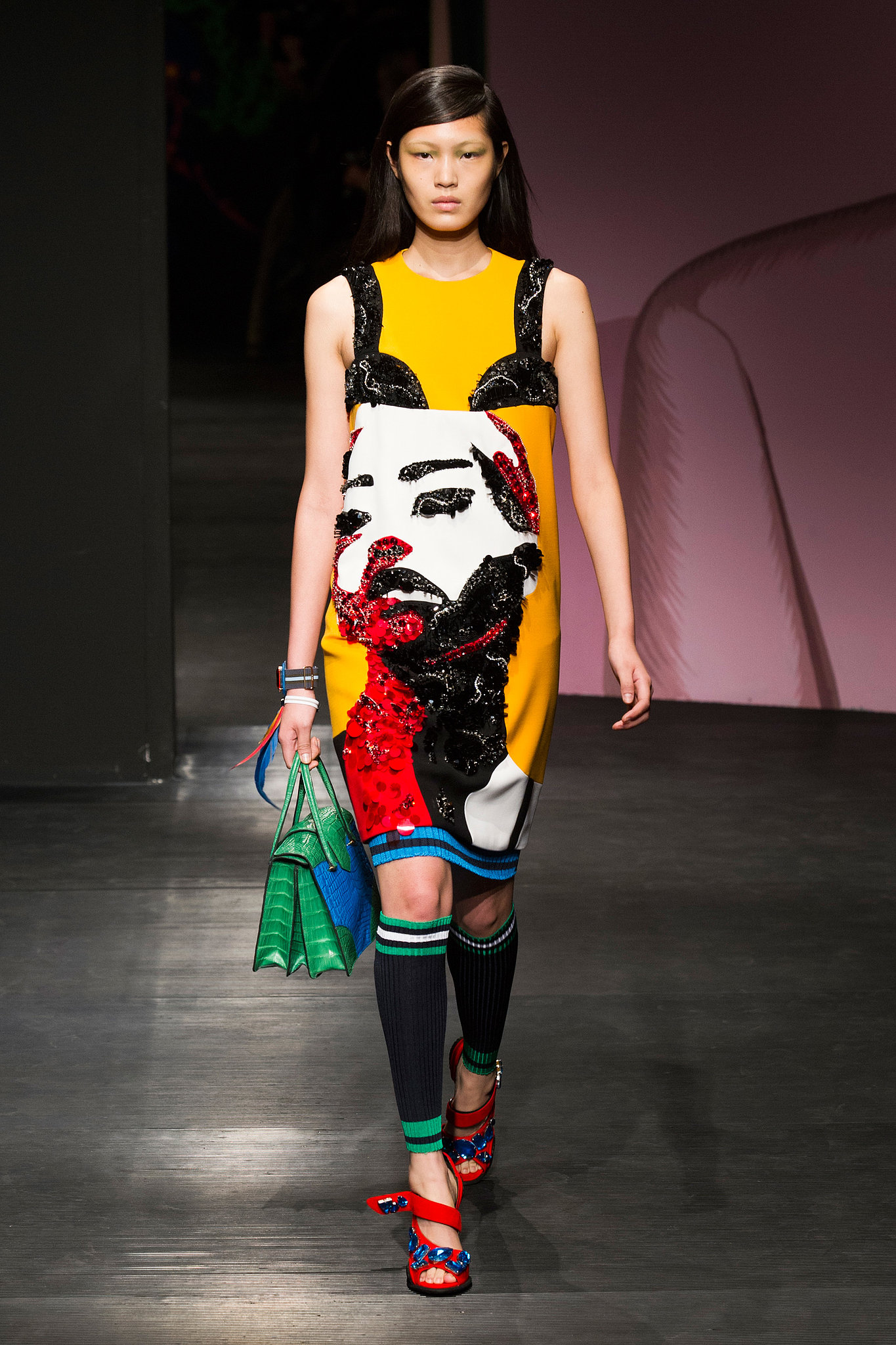 Prada Spring 2014 | Prada Spring 2014: Is Fashion Art? | POPSUGAR Fashion