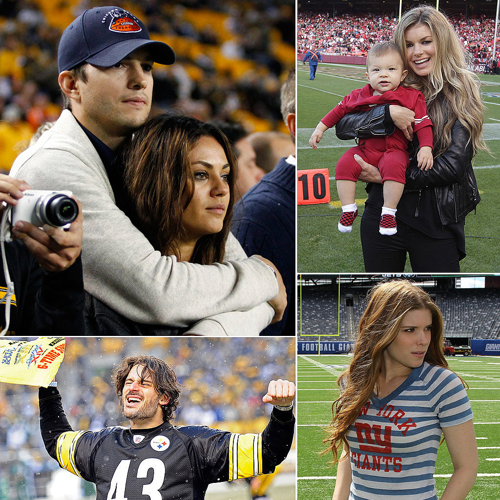 Stars at Football Games | POPSUGAR Celebrity