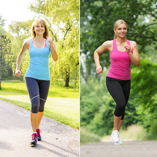You Asked 60Minute Brisk Walk vs. 30Minute Jog POPSUGAR Fitness