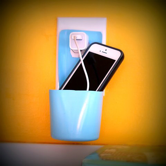 Upcycled Plastic Bottle Charging Station Popsugar Smart Living