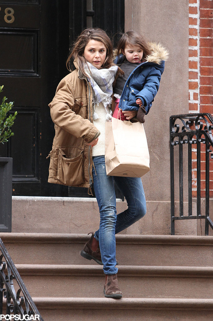 Keri Russell and her daughter, Willa, stepped out in NYC on Friday ...