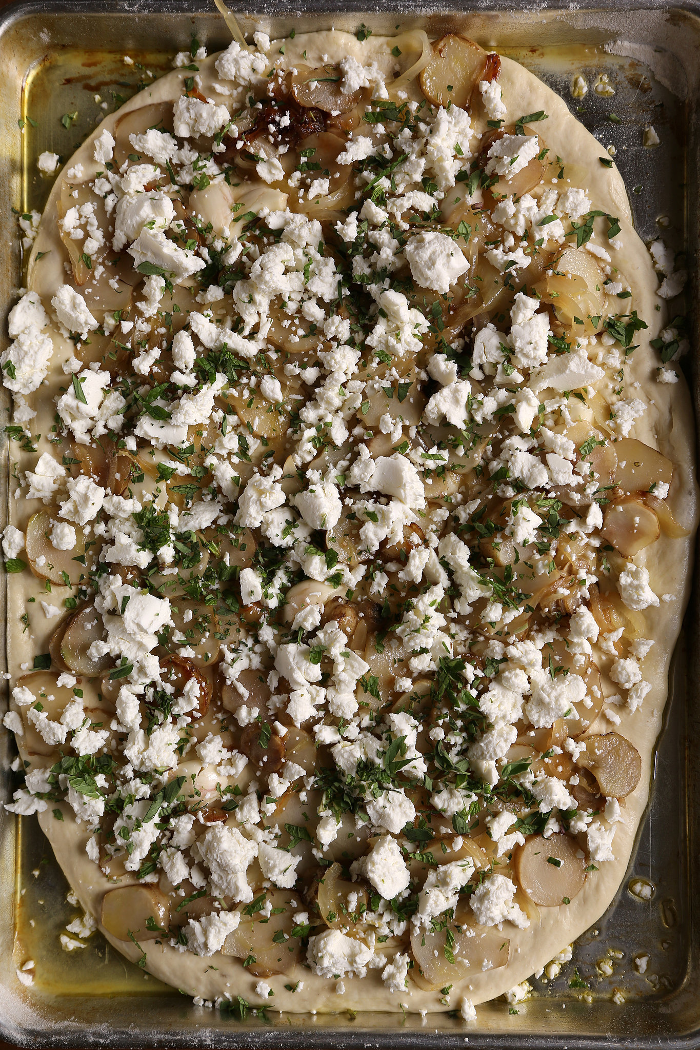 Focaccia With Artichokes and Goat Cheese POPSUGAR Food