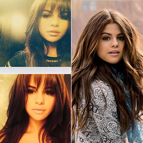 Selena Gomez Cuts Hair Into Blunt Fringe | POPSUGAR Beauty Australia