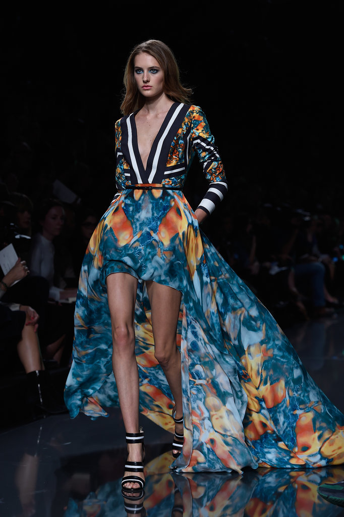 Elie Saab Spring 2015 Paris Fashion Week Runway | POPSUGAR Fashion ...