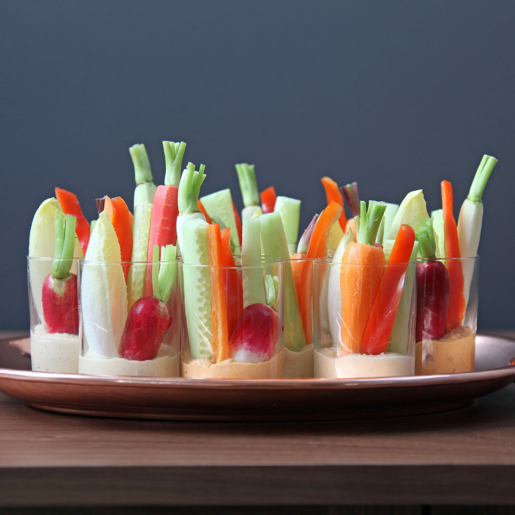 Individual Hummus and Crudites Appetizers | POPSUGAR Food