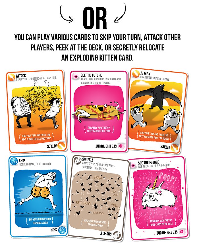 the game exploding kittens