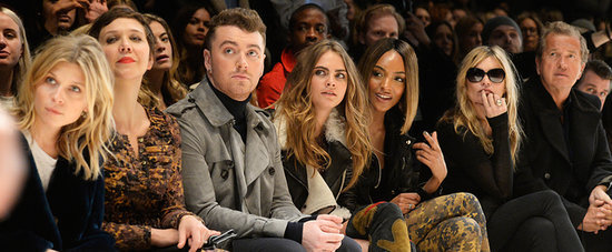 The Burberry Front Row Upped the London Fashion Week Ante
