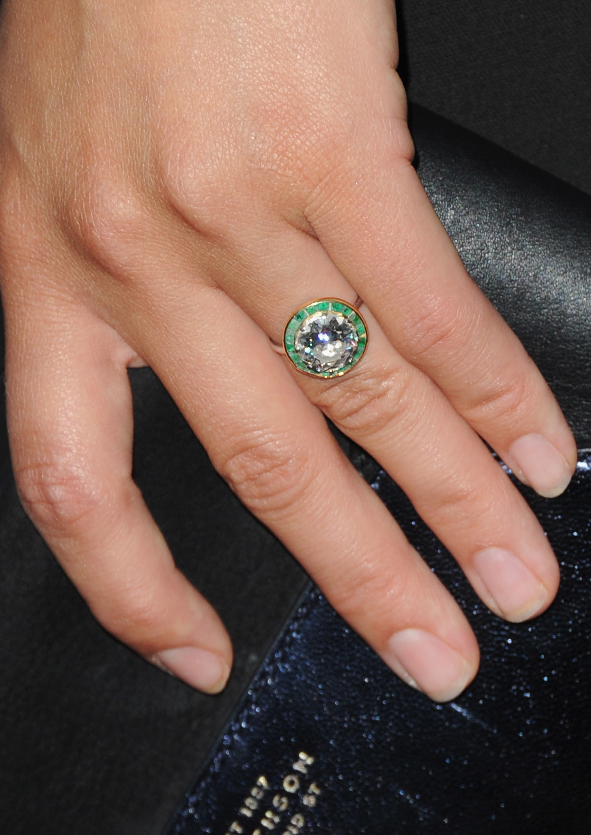 The Ring: | 18 Stunning Nontraditional Celebrity Engagement Rings ...