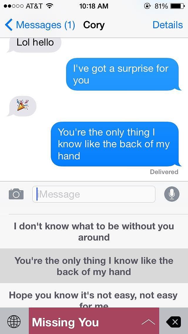 how do we text taylor swift