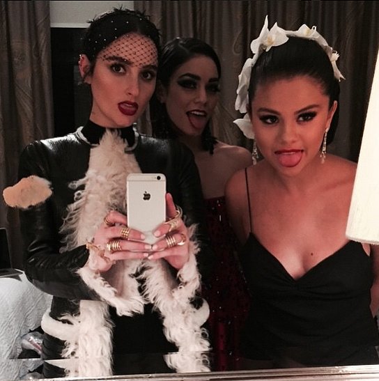 BFFs Vanessa Hudgens and Selena Gomez stuck their tongues out for a ...