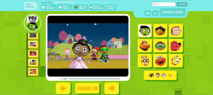 PBS Kids Video (Free) | The Top 6 Streaming Apps For Kids: Which One Is ...